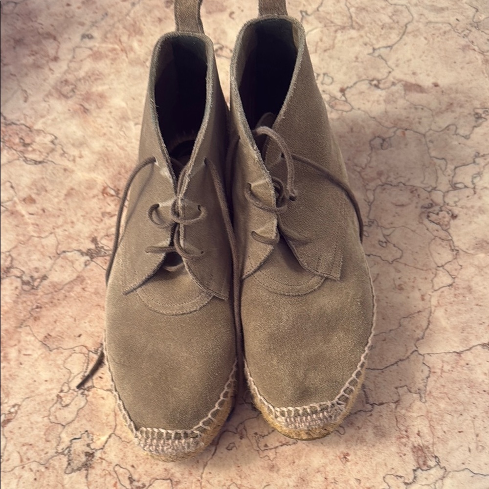 Men's Suede Desert Boots - Tan